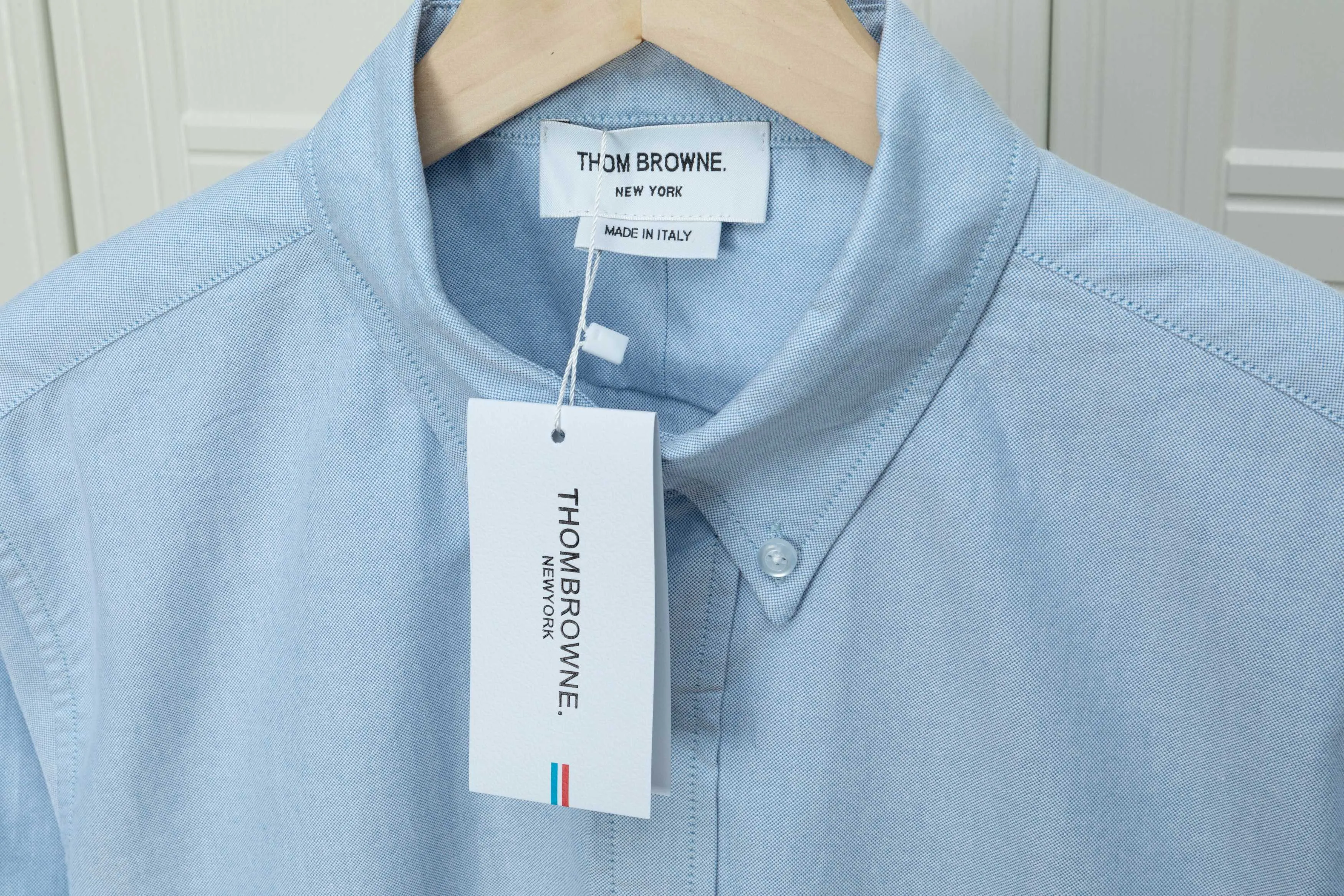 （TBNew Arrival Classic ） THOM BROWNE .TB Same Style 80 Breathable Same Style Authentic ：White/Blue/Light Blue /Black Size：0/1/2/3/4
